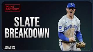 MLB DFS Picks & Strategy | RPS Print Factory