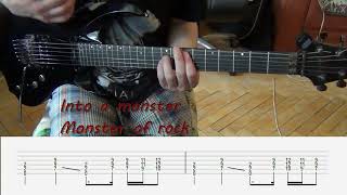 Judas Priest - Monsters of Rock - Guitar Cover with tabs