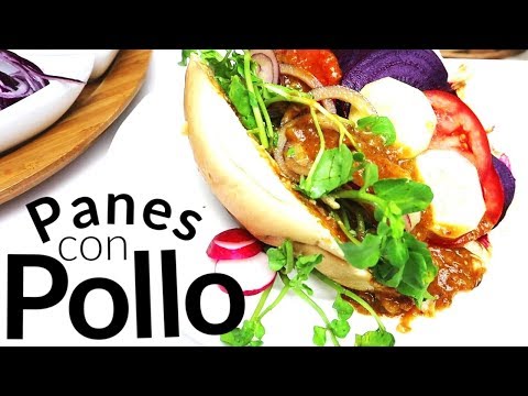 Panes Con Pollo || Chicken Sandwich || Quick & Easy