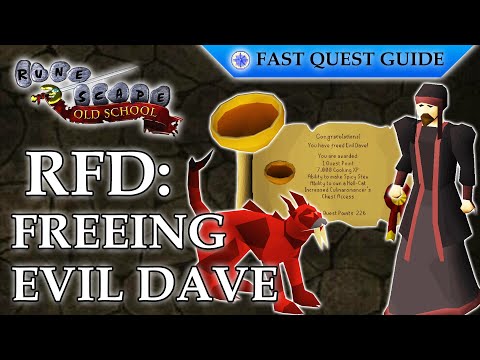 Recipe For Disaster Part 6: Freeing Evil Dave Quest | OSRS Quality Quick Guide [2025]