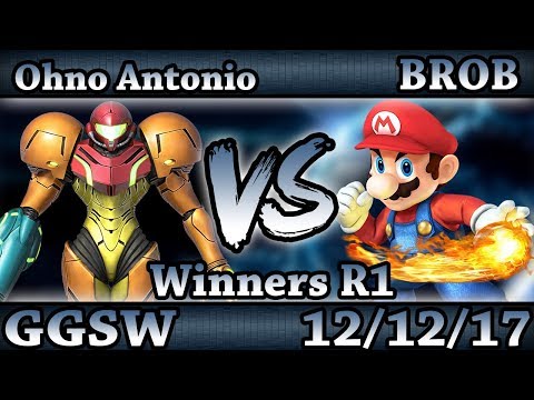GGSW 62 - Ohno Antonio (Samus) Vs. BROB (Mario,Cloud) Smash Wii U Winners R1 - Smash 4