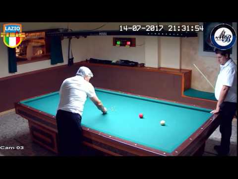 Di Stefano vs Martino - Gara Regionale Handicap 1/2/3Cat CSB Martino's Billiards(LT) 13/16Lug2017
