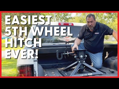 Blue Ox BXR2100 Install and Review. Easy and Lightweight Fifth Wheel Hitch!