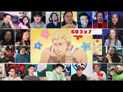 [4K] Jujutsu Kaisen Season 3 Episode 7 MEGA Reaction Mashup -呪術廻戦 3期 7話 リアクション