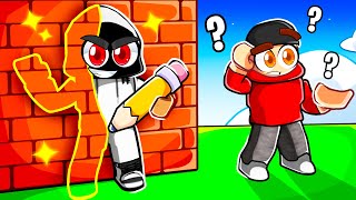 ROBLOX BECOME WHAT YOU DRAW!