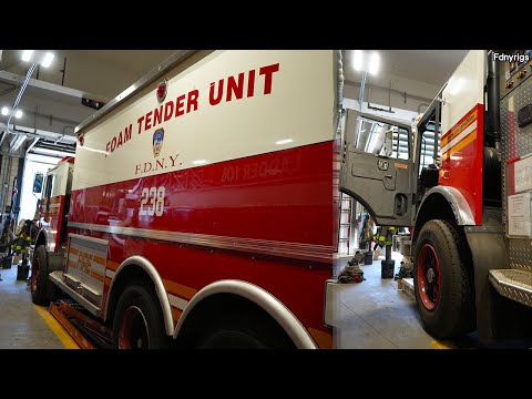 *Oldest Unit in FDNY's Fleet!*  FDNY 1992 Mack MR/Saulsbury Foam Tender Unit Walkaround + Interior