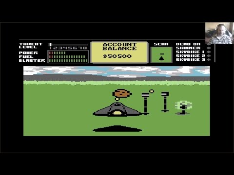 Lukozer Retro Game Review 347 - Sky Runner - Commodore 64