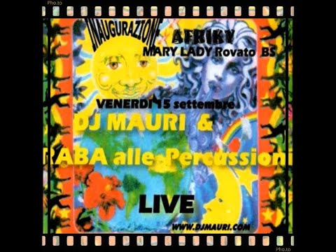 Afriki (BS) 15-09-2000 Dj Mauri & Raba (Percussioni)