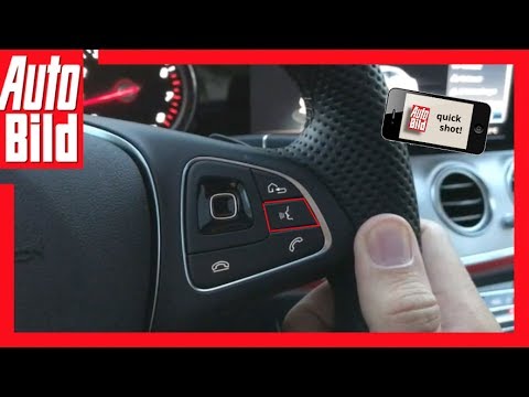 Quickshot: E-Klasse Sprachsteuerung (2017) - Mercedes versteht uns