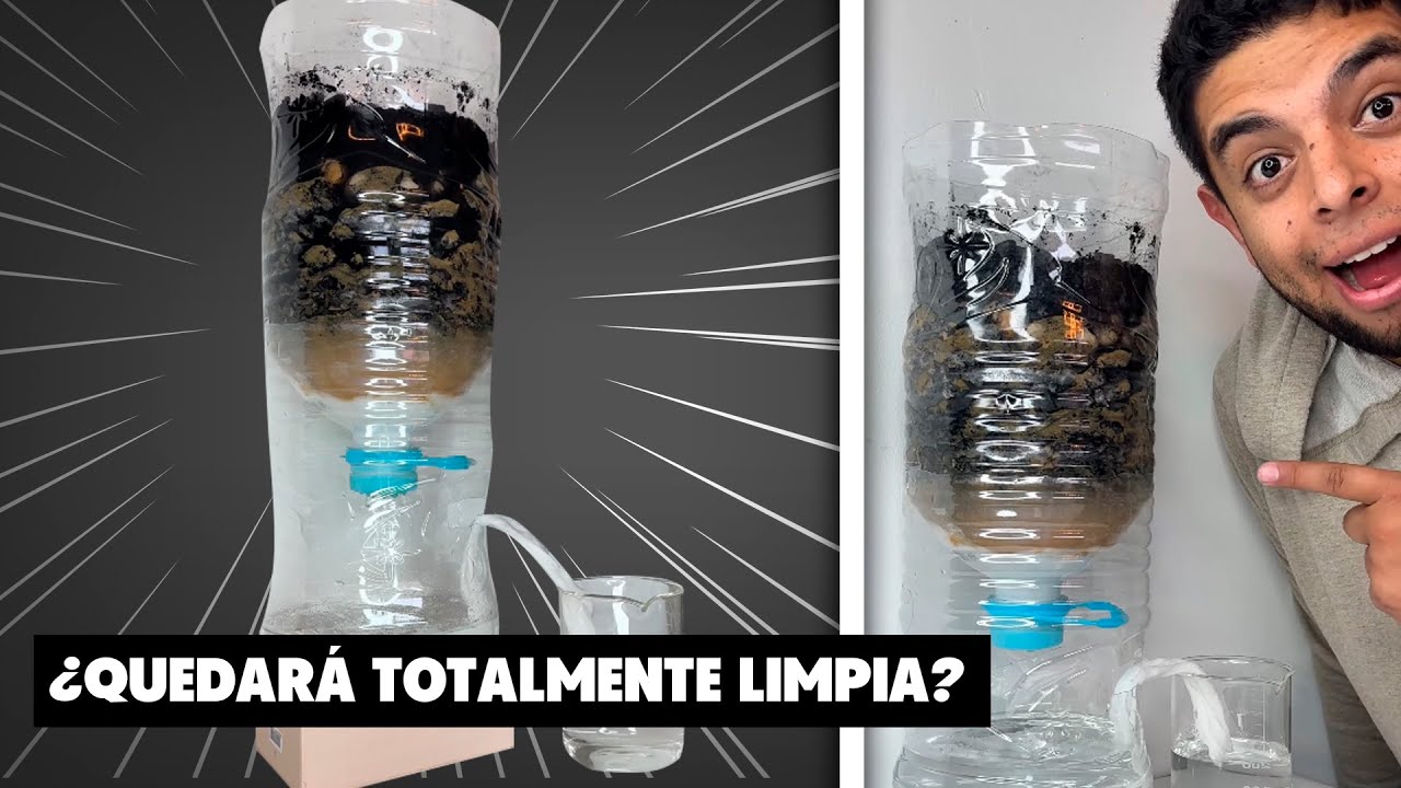 ¿Como hacer el superfiltro de agua casero? ¿Funciona?