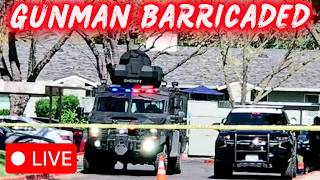 🔴 LIVE: Gunman Barricaded in Standoff After Shooting | SWAT Deploys