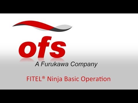 OFS FITEL® Ninja Fusion Splicer - Operation Guide and Demonstration