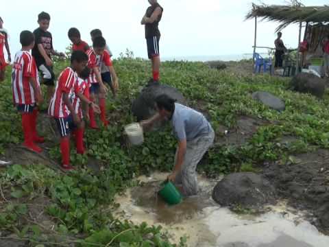 Foot playa del Bluff en problemas