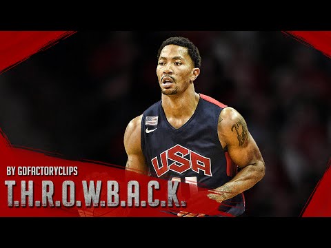Derrick Rose IS BACK, Full Highlights 2014.08.01 USA Team Showcase - 8 Pts, Vintage!