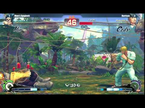 USF4: Harrison vs Mom's Spaghetti - FT5 - Why Me Dojo?