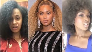 Cardi B, Beyonce, Amara La Negra, etc. (Natural Hair Celebrities)