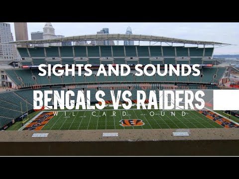 Sight and Sounds: Raiders at Bengals | Super Wild Card Weekend