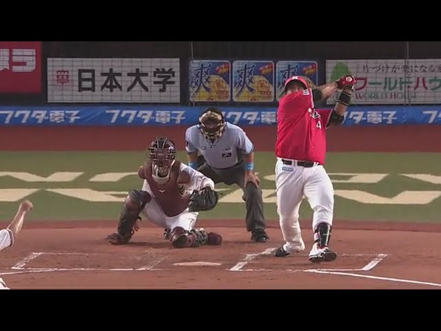 【2回裏】マリーンズ・井上がライトスタンドへの先制2ランホームランを放つ!! 2020/7/28 M-E
