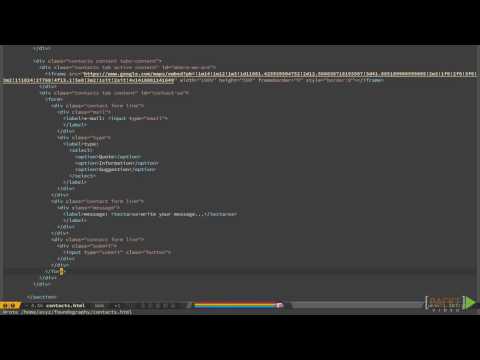 Building a Responsive Site with Zurb Foundation Creating Basic Forms | packtpub com