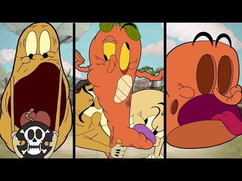 Cuphead 8 Fan Made Knockouts Of The Cuphead Show Root Pack  ( Animation )