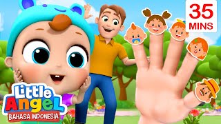Download lagu Bermain di Taman dengan Keluarga Jari | Kartun Anak | Little Angel Bahasa Indonesia mp3