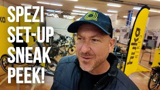 Behind the Scenes at SPEZI! 🚲 Sneak Peek Before Opening Day!
