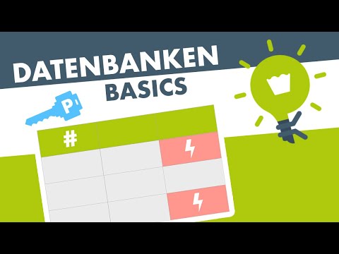 DATENBANKEN GRUNDLAGEN einfach erklärt