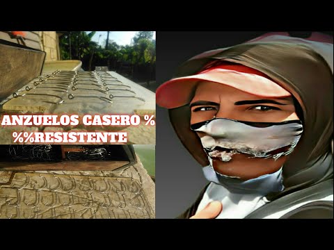 ASI SE HACEN LOS ANZUELOS CASEROS %•% RESISTENCIA ?PASO A PASO?*****
