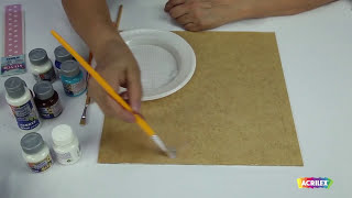 Vídeo de Tinta para Tecido Metálica - Acrilex 37 ml