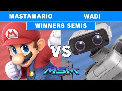 Smash Ultimate Tournament - MSM 175 MastaMario (Mario) vs Wadi (ROB, Rosa) Winners Semis