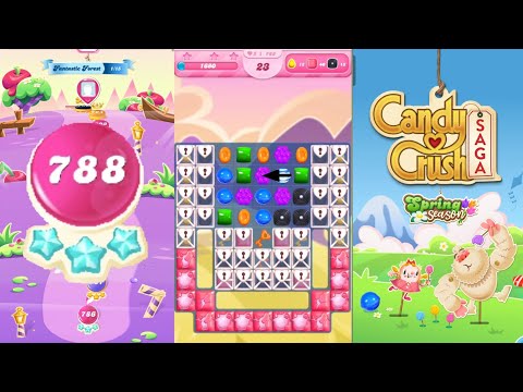 Candy crush saga level 788 । Tough level । No boosters । Candy crush 788 help । Sudheer CC Gaming