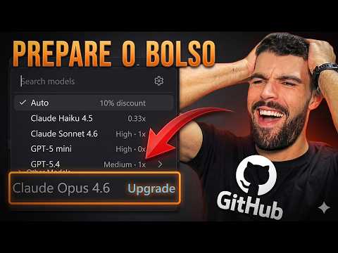 GitHub Copilot Acabou com Opus 4.6 e fica MAIS CARO!