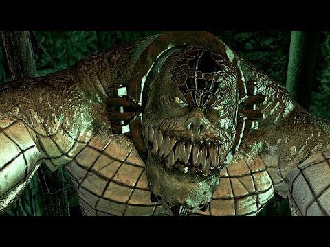 Batman Arkham Asylum Gameplay German - Killer Croc Boss Fight