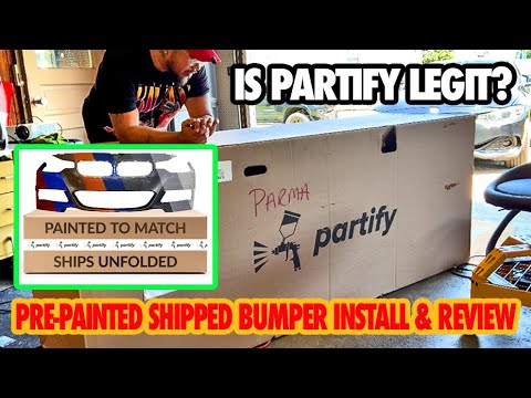 Is Partify Legit? Pre-Painted Bumper Install & Honest Review!