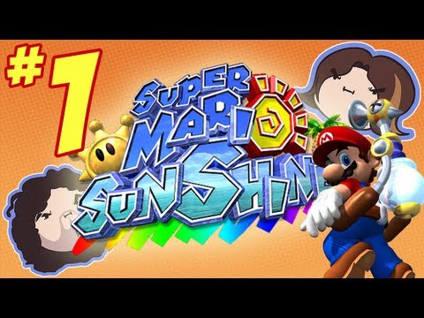 Super Mario Sunshine: Let's Go Swimming - PART 1 - Game Grumps Video