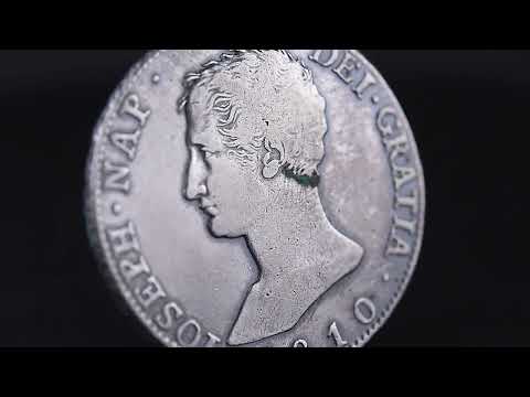 Coin, Spain, Joseph Napolean, 20 Réales, 1810, Madrid, VF(30-35), Silver