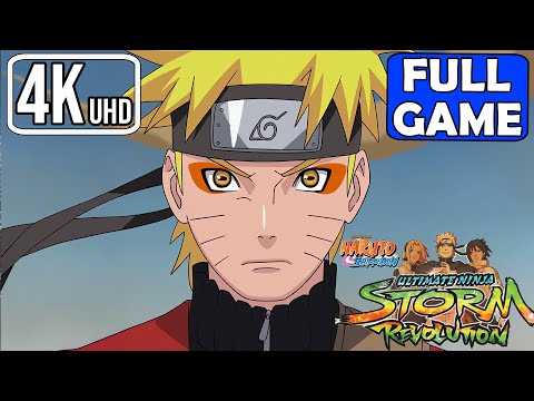 Naruto Shippuden Ultimate Ninja Storm Revolution [4K] Gameplay Walkthrough FULL GAME  -No Commentary
