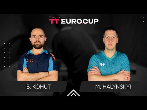 18:00 Bohdan Kohut - Mykola Halynskyi 26.09.2025 TT Euro.Cup Ukraine Elite. TABLE 4