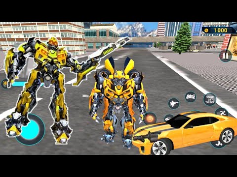 Optimus Prime Multiple Transformation Jet  Robot Car Games  Unlocked level 1 2 - Android Games