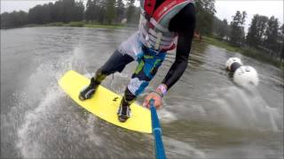preview picture of video 'Weather can't stop me - wakeboard GoPro'