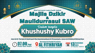 Download lagu 🔴 Live Streaming Majlis Dzikir & Maulidurrasul SAW Dalam Rangka Khushushy Kubro mp3