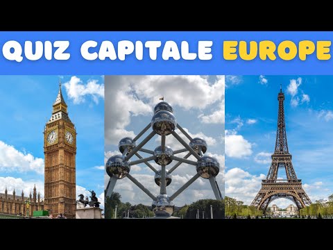 Quiz Capitales Européennes | 50 CAPITALES | Toutes difficultés