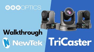 Video thumbnail for PTZOptics TriCaster Mini camera control integration walkthrough by PTZOptics