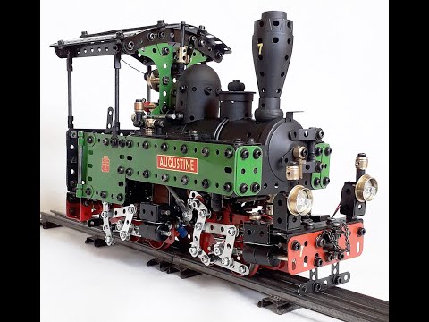 Locomotive Decauville type Mallet en Meccano