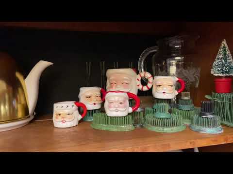 Vintage Christmas Decor- Show and Tell #vintagechristmas