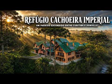 🍃🐑 Lugar ESCONDIDO na Serra de SC | Paraíso entre Curitiba e Joinville | Refúgio Cachoeira Imperial