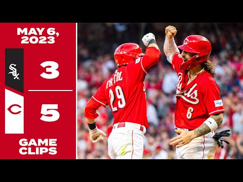 Game Clips 5-6-23 Reds beat White Sox 5-3