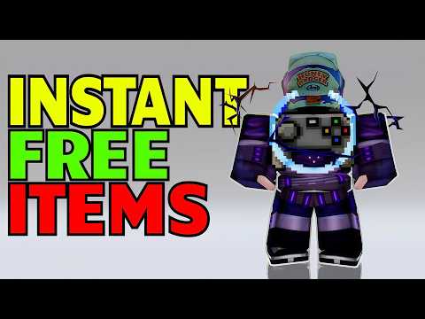 +10 FREE INSTANT ROBLOX ITEMS (100% FREE) 😱