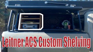 Leitner Designs Active Cargo System - How to Build Simple Shelves for MORE STORAGE! Toyota Tundra