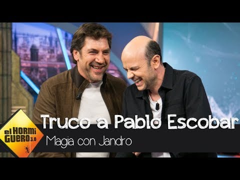 Jandro realiza el truco de magia que le haría a Pablo Escobar - El Hormiguero 3.0